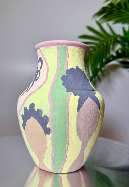 Pottery Painting Experience: Hands and Stories
