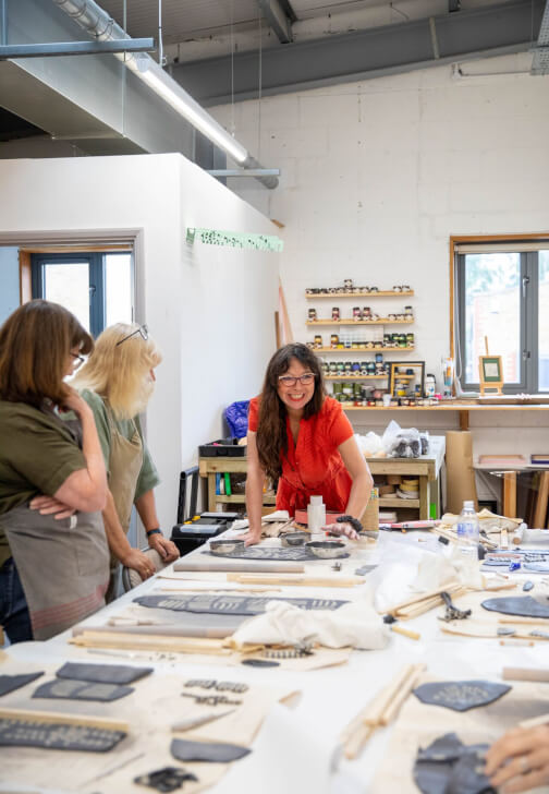 Pottery class in Margate