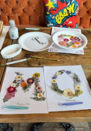 Pressed Flower Workshop - Mum and Baby Workshop