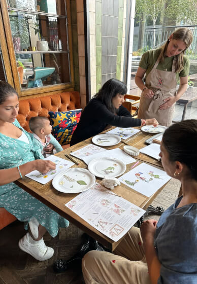 Pressed Flower Workshop - Mum and Baby Workshop
