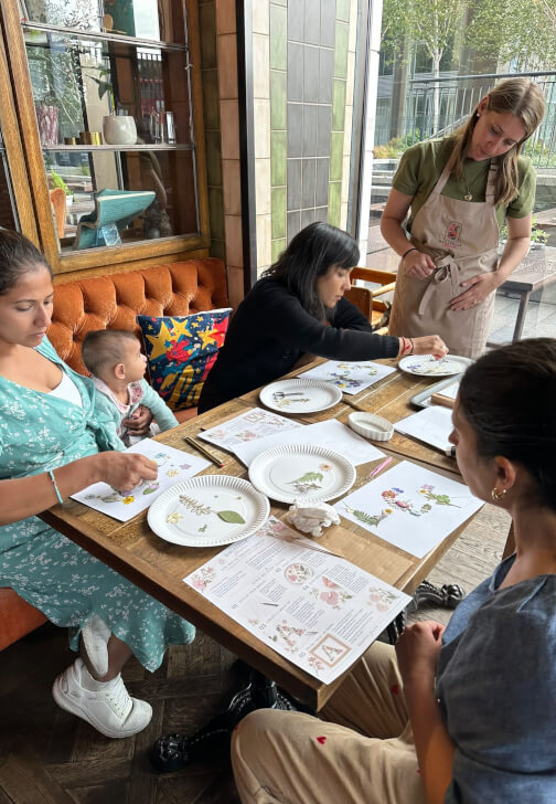 Pressed Flower Workshop - Mum and Baby Workshop