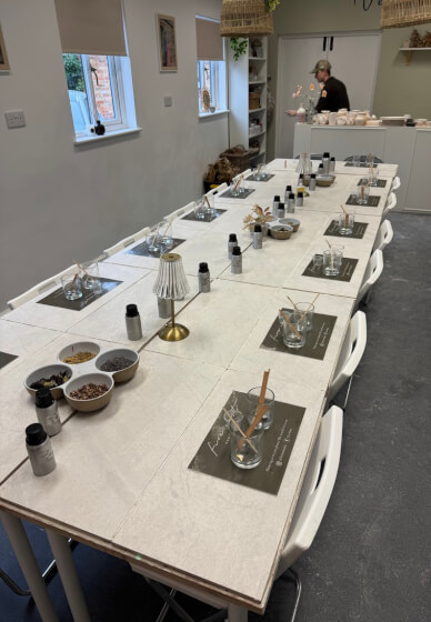 Pressed Flowers Candle Making Workshop