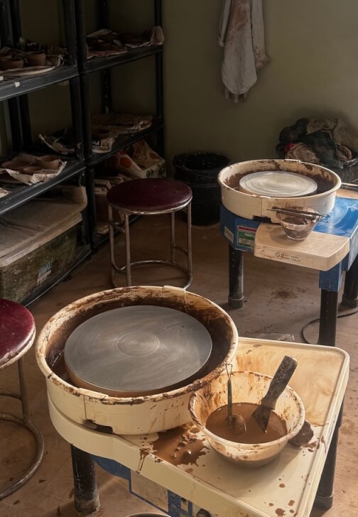 Pottery class in Kirknewton with Ceramics_nk