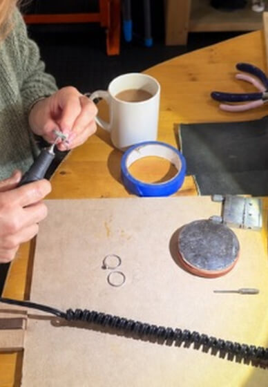 Private Silver Jewellery Making Class for Two