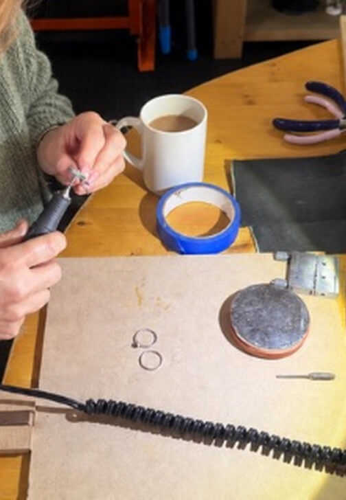 Private Silver Jewellery Making Class for Two