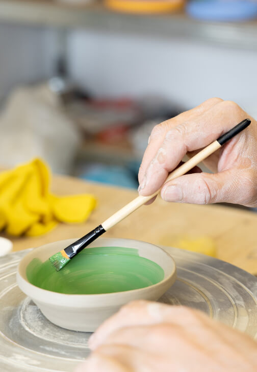 Pottery class in Edinburgh