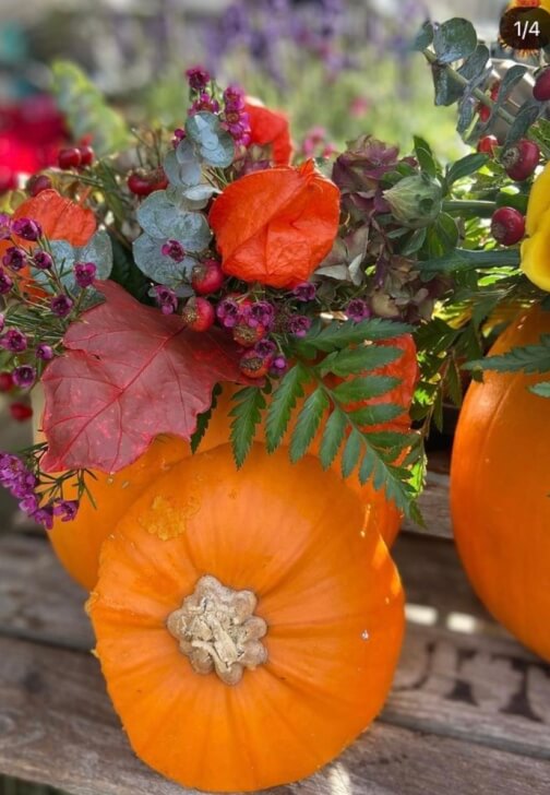 Photo from a floristry class in London