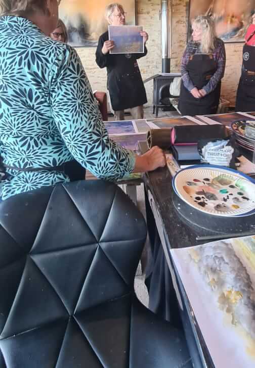 Photo from a painting class in Alweston