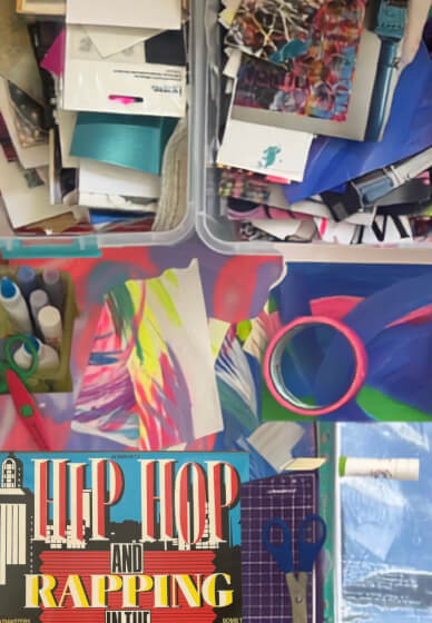 Record Sleeve Collage Workshop and Halloween Cemetery Walk