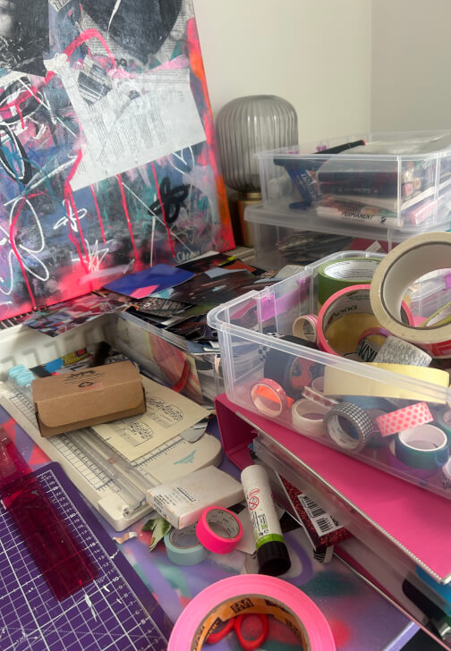 Paper Craft and Ink class in Fulham, London