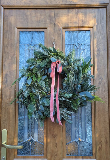 Relaxed Afternoon Christmas Wreath Workshop
