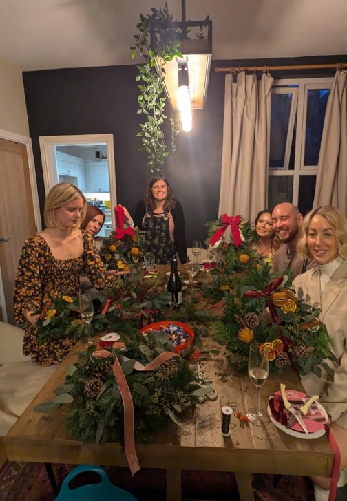 Floristry class in Stockport