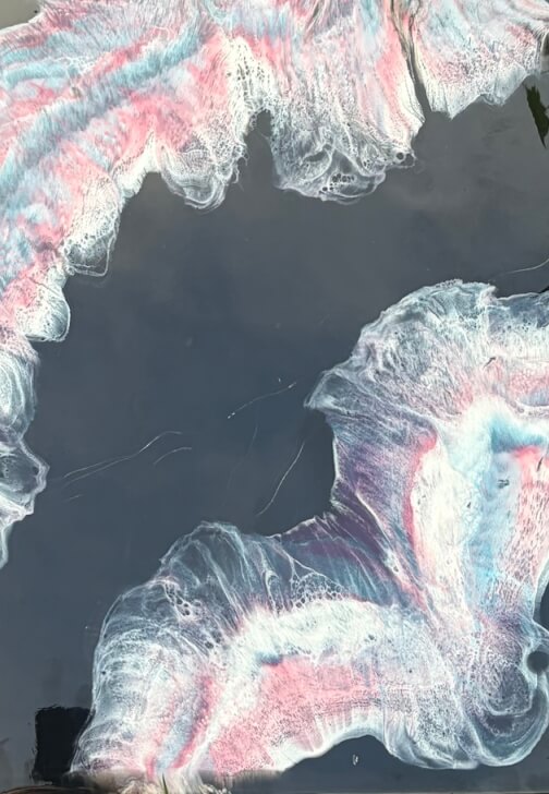 Fluid Art class in Newport Pagnell