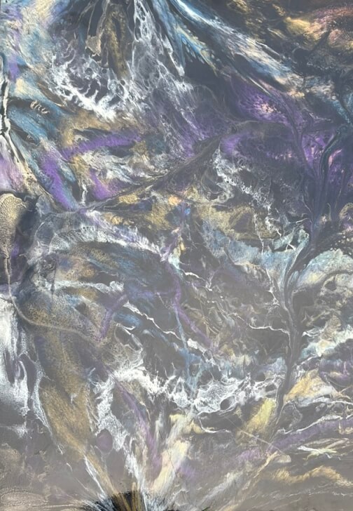 Photo from a fluid Art class in Newport Pagnell