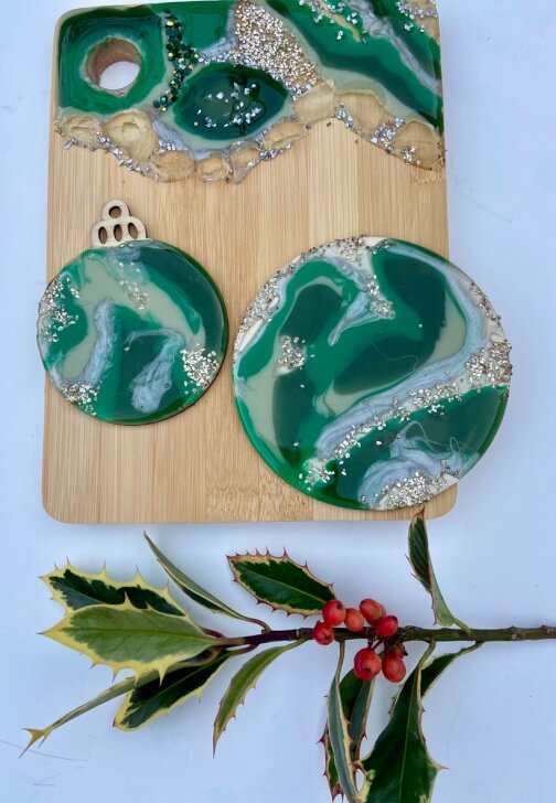 Resin Charcuterie Boards Workshop with a Seasonal Twist