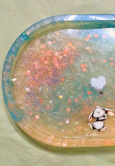 Resin Trinket Tray Workshop