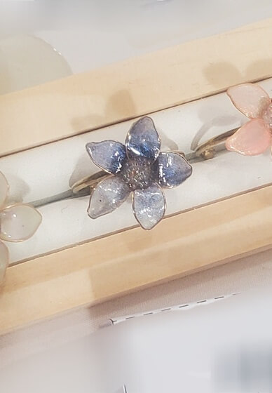 Ring Workshop - Dip Resin Flower