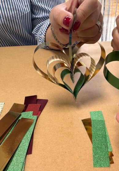 Scandi Paper Garland Small Workshop London | Gifts | ClassBento