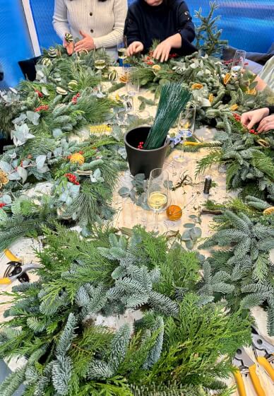 Scented Christmas Wreath Workshop