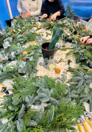 Scented Christmas Wreath Workshop