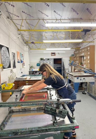 Screen Printing Intermediate Course