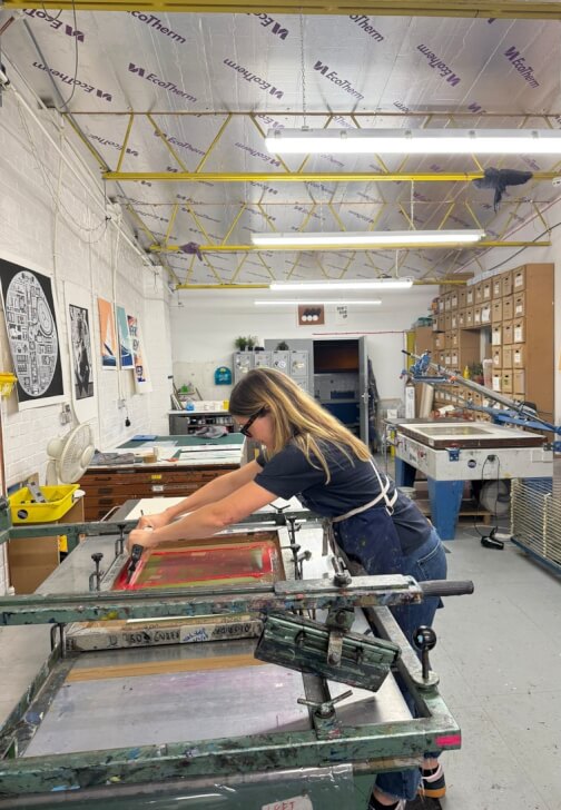 Screen Printing Intermediate Course