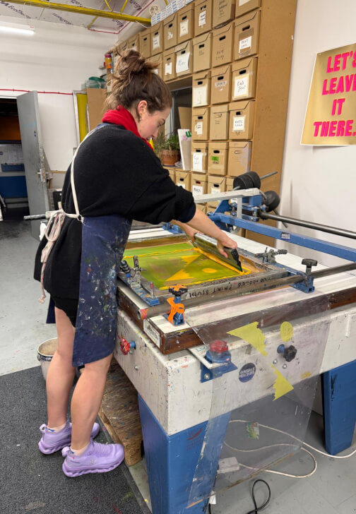 Textiles class in London