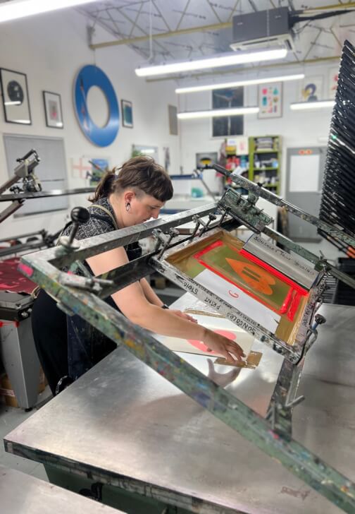 Screen Printing Intermediate Course