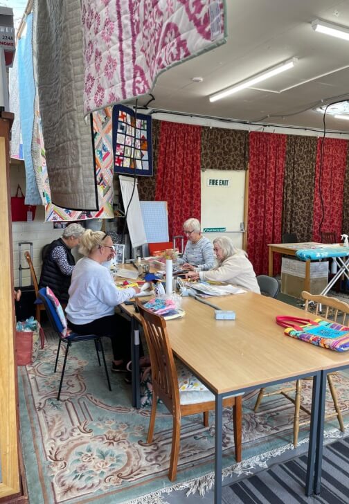 Photo from a textiles class in Oakley