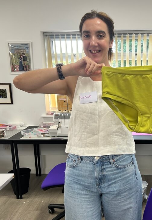 Textiles class in Brackley, East Midlands
