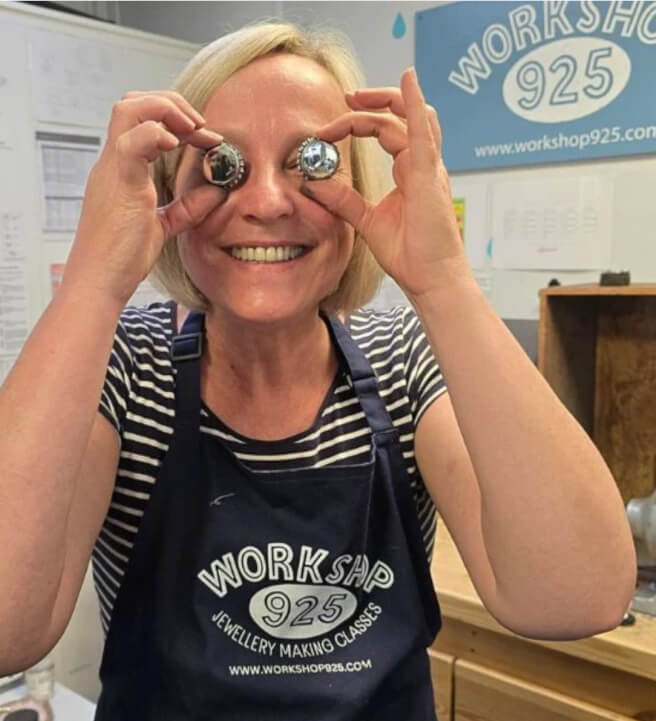 Photo from a jewellery Making class in Mayford