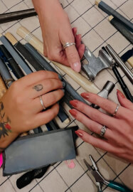 Silver Ring Jewellery Making Workshop