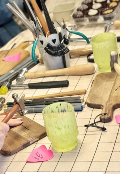 Silver Ring Jewellery Making Workshop
