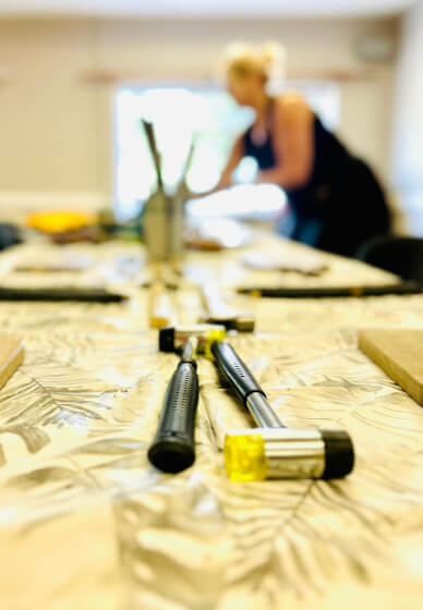 Silver Ring Jewellery Making Workshop