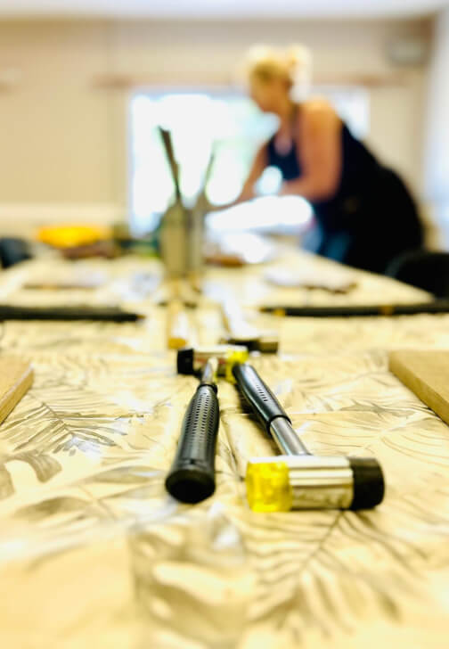 Silver Ring Jewellery Making Workshop