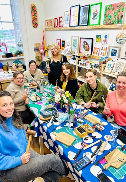 Photo from a jewellery Making class in Aston