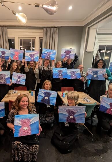 Sip and Paint Class - Bedfordshire