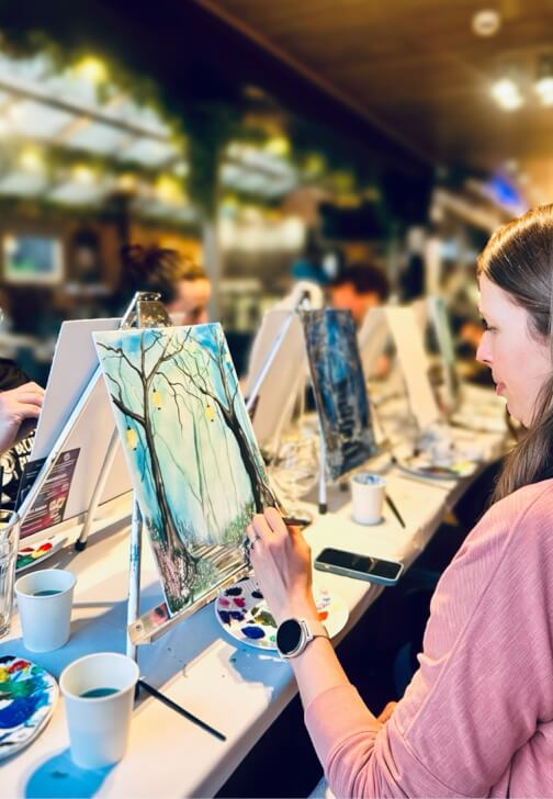 Sip and Paint Class - Haslemere