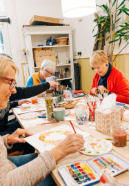 Sip and Paint Experience at Find Cafe - Findern