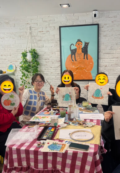 Sip and Paint: Korean Painting Workshop