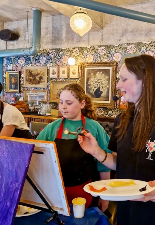 Painting class in Cheadle, North West