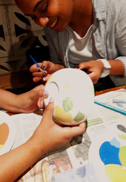 Sip and Paint Workshop: Pottery Painting