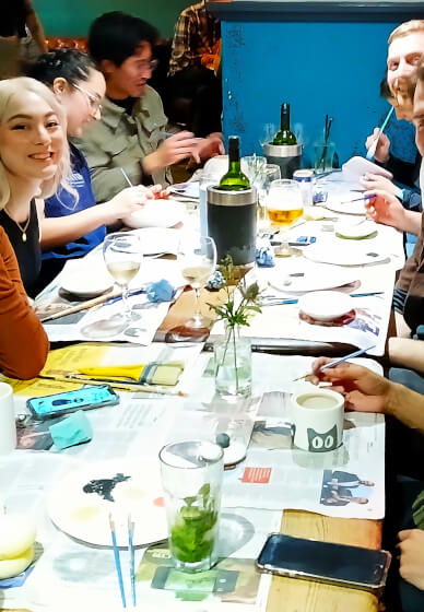 Sip and Paint Workshop: Pottery Painting