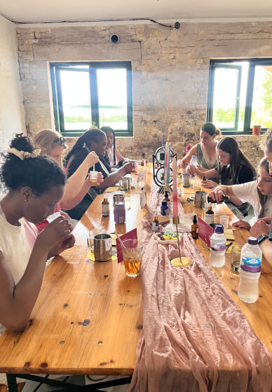 Sip, Wick and Pause: A Mindful Candle Making Experience