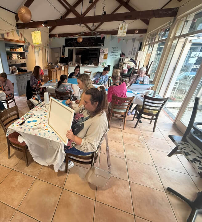 Pottery class in Warminster