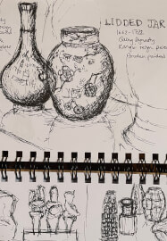 Sketching and Shading Workshop at the V&A Museum
