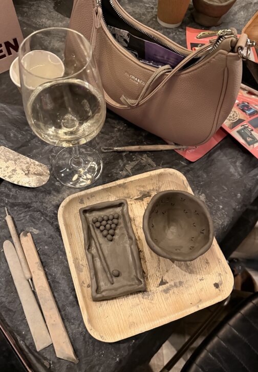 Pottery class in Glossop with Happy Yappy Clay