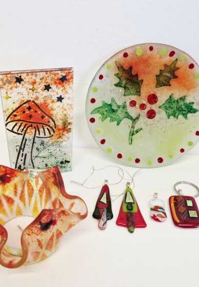 Sparkling Fused Glass Experience
