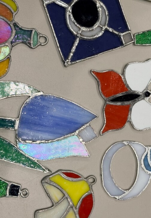 Glass and Mosaic class in Shoreditch