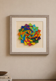 Star Festival Origami Kit and Frame